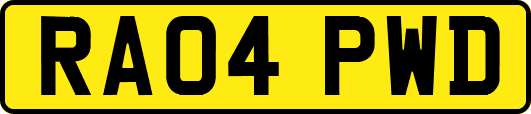 RA04PWD