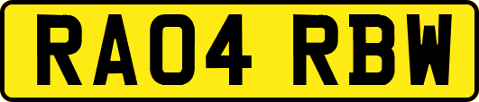 RA04RBW