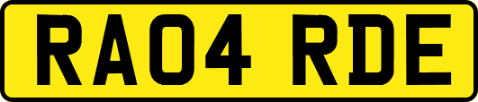 RA04RDE