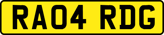 RA04RDG