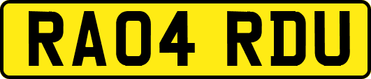 RA04RDU