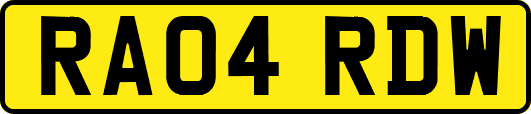 RA04RDW