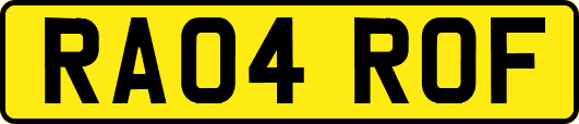 RA04ROF