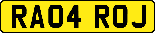 RA04ROJ
