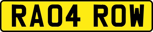 RA04ROW
