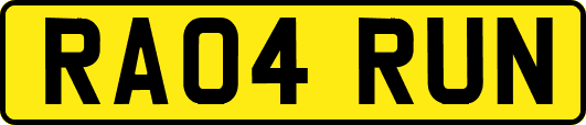 RA04RUN