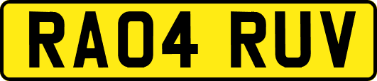 RA04RUV