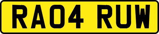 RA04RUW