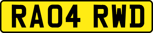 RA04RWD