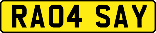 RA04SAY