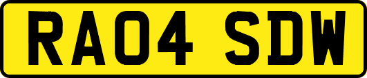 RA04SDW