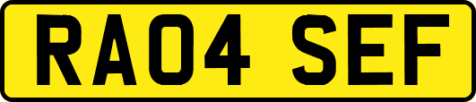 RA04SEF