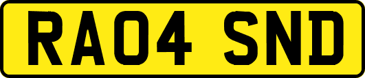RA04SND
