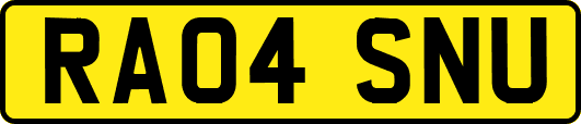 RA04SNU