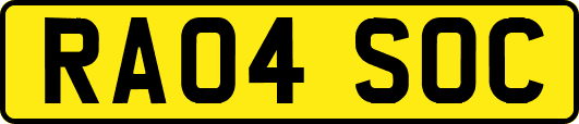 RA04SOC