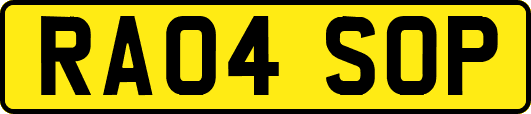 RA04SOP