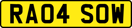 RA04SOW