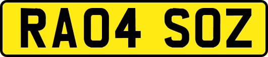 RA04SOZ
