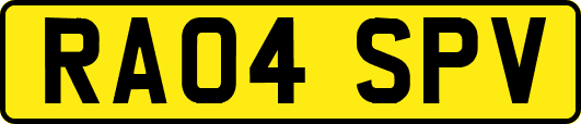 RA04SPV