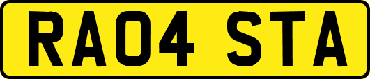 RA04STA