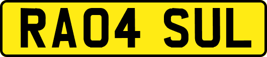 RA04SUL