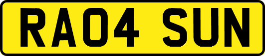 RA04SUN