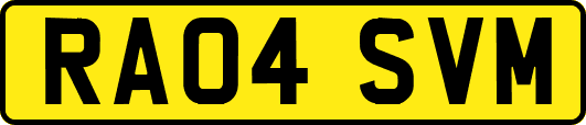 RA04SVM