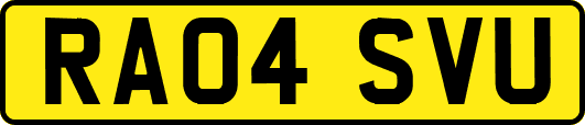RA04SVU