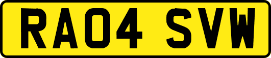 RA04SVW