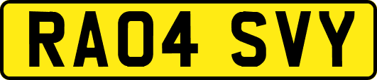 RA04SVY