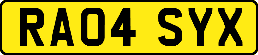 RA04SYX