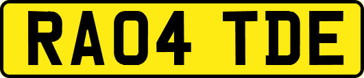 RA04TDE