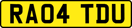 RA04TDU