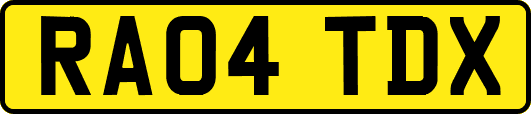 RA04TDX