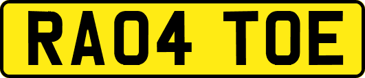 RA04TOE