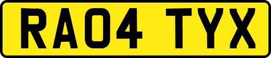 RA04TYX
