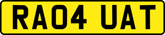 RA04UAT
