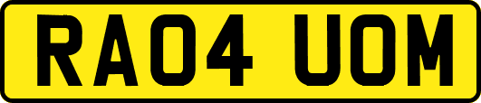 RA04UOM