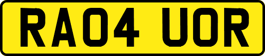 RA04UOR