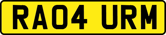 RA04URM