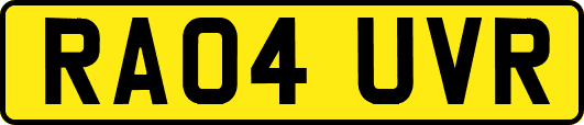 RA04UVR