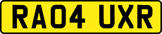 RA04UXR