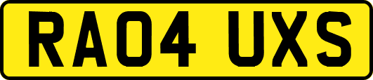 RA04UXS