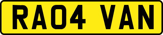 RA04VAN