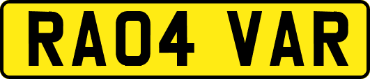 RA04VAR
