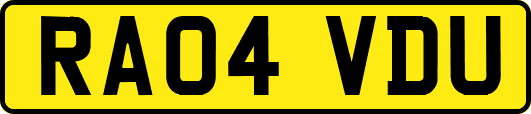 RA04VDU