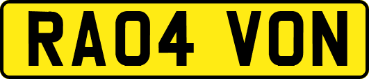 RA04VON