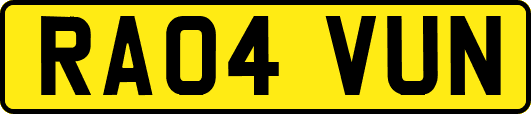 RA04VUN
