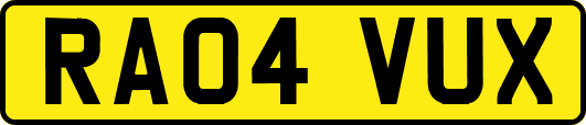 RA04VUX