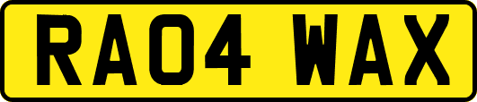RA04WAX